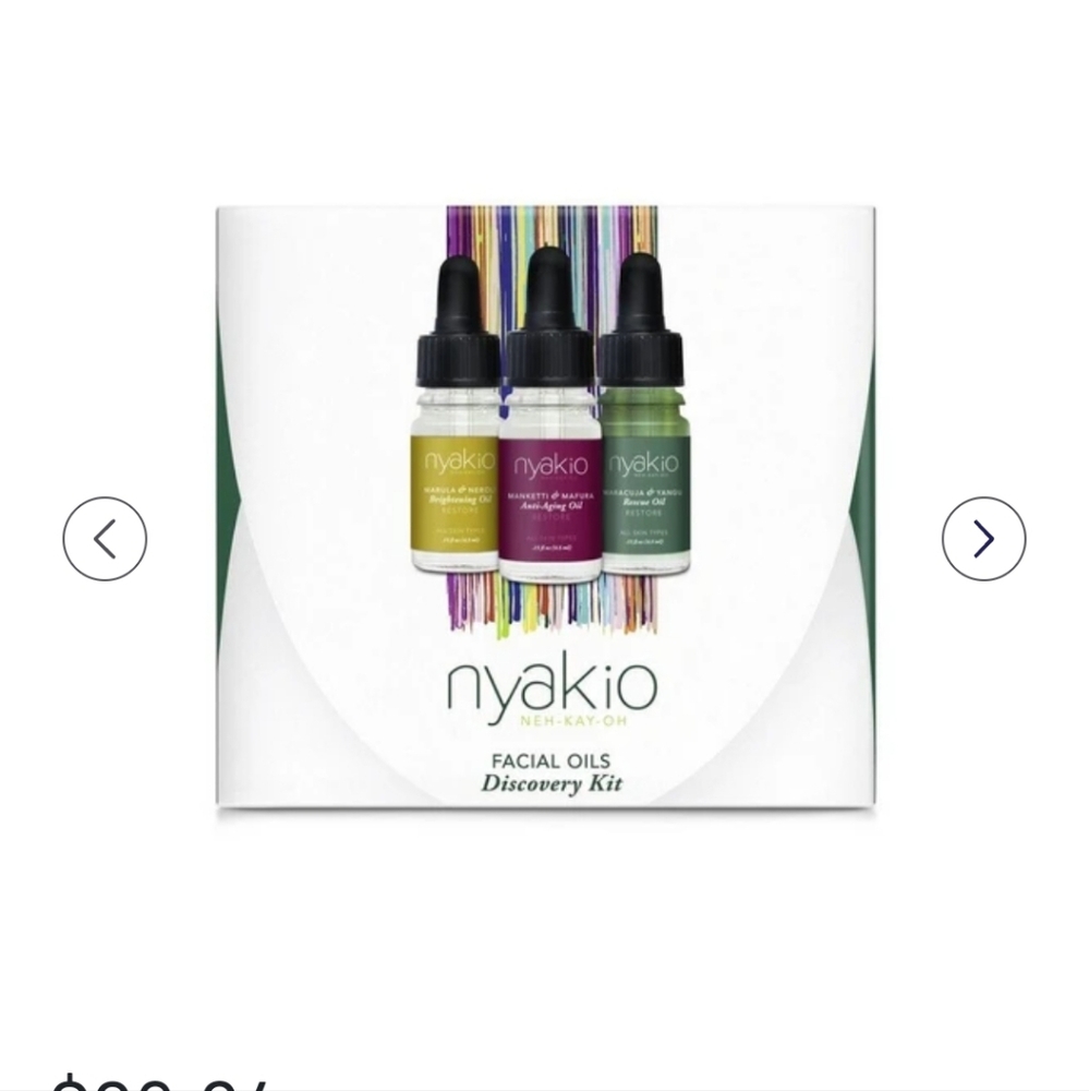 new facial oil kit